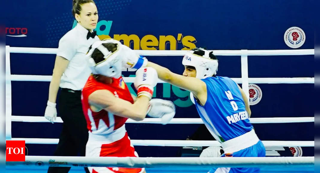 World Boxing Championships: Parveen advances to pre-quarterfinals with comprehensive win | Boxing News – Times of India
