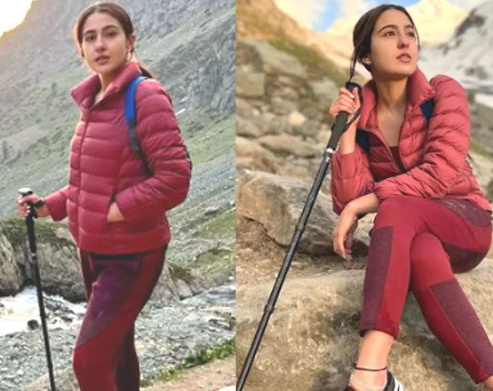 
Sara Ali Khan pens a poem on 'Kashmir Ki Kali' as she goes trekking in Pahalgam
