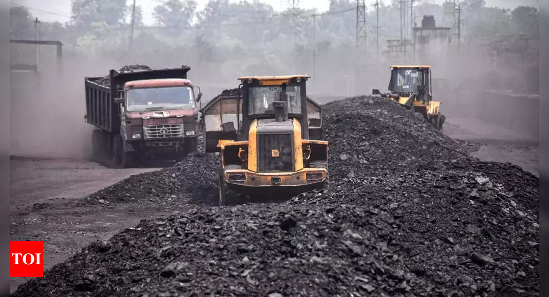 Govt lets coal mines hike output without feedback – Times of India