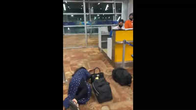 Late for boarding, woman faints at Delhi airport; Air India refutes ...