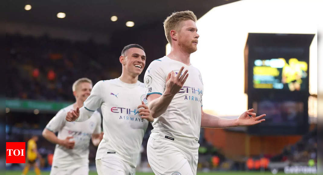 Manchester City go three points clear at the top after four-goal De Bruyne masterclass, Chelsea beat Leeds | Football News – Times of India
