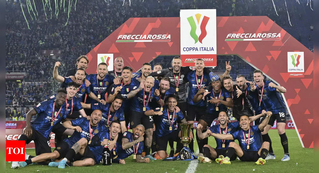 Inter Milan see off Juventus to win Italian Cup after penalty drama | Football News – Times of India