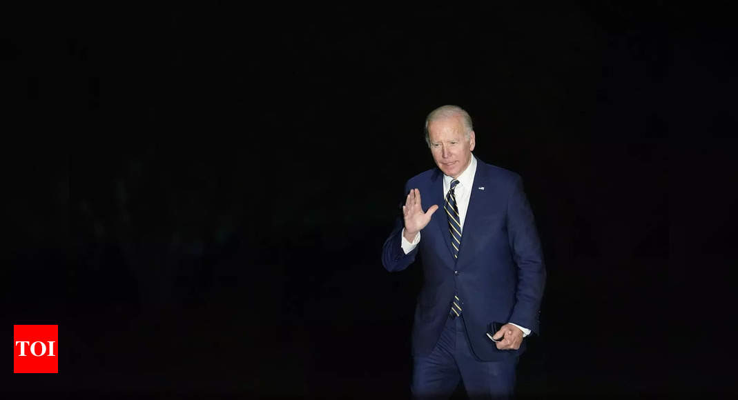 biden:  Biden marks 1 million US Covid deaths, to co-host 2nd global summit – Times of India