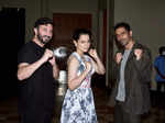 Kangana Ranaut and Arjun Rampal promote their film Dhaakad in style