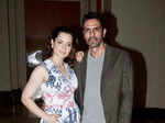 Kangana Ranaut and Arjun Rampal promote their film Dhaakad in style