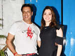 Tamannaah Bhatia stuns in a black ruffled dress at the wrap-up party of Babli Bouncer