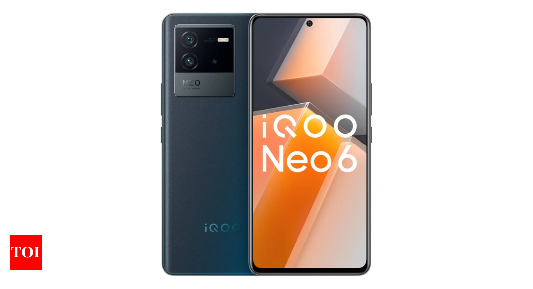iQoo Neo 6 with Snapdragon 870 confirmed to launch in India – Times of India