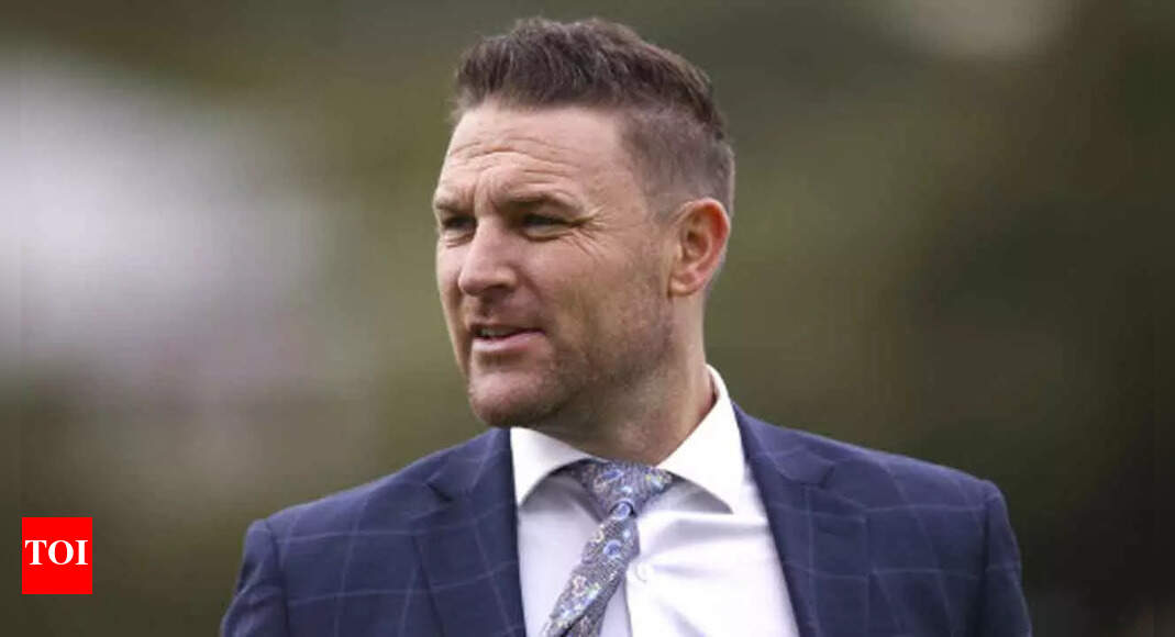 New Zealander Brendon McCullum named coach of England Test team | Cricket News – Times of India