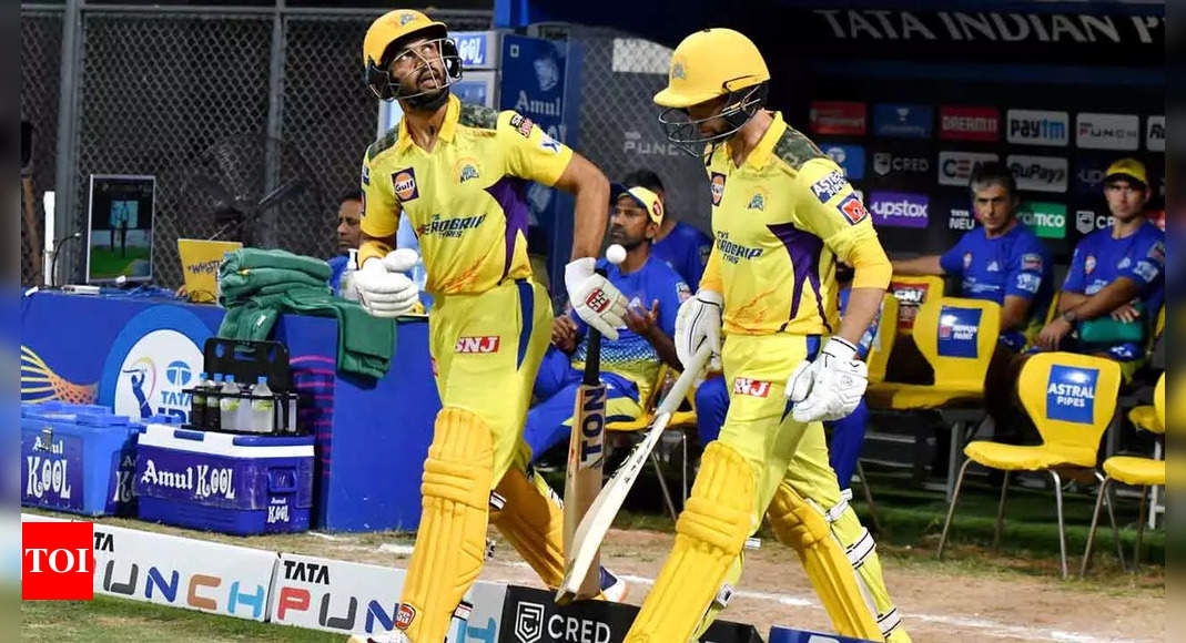IPL 2022: DRS not available for 1.4 overs during CSK innings due to power failure | Cricket News – Times of India