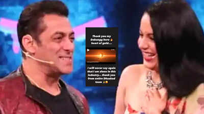 Salman Khan promotes Kangana Ranaut's new 'Dhaakad' trailer, the actress says 'Thank you my Dabangg hero, heart of gold'
