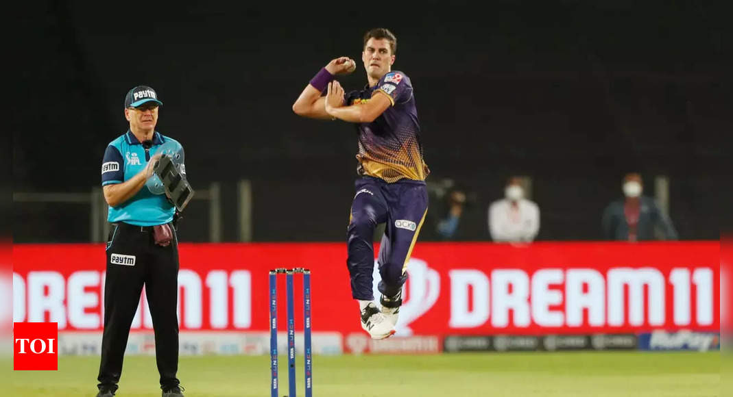 IPL 2022 – Pat Cummins’ IPL stint over, set to return home early to recover from hip injury: Report | Cricket News – Times of India