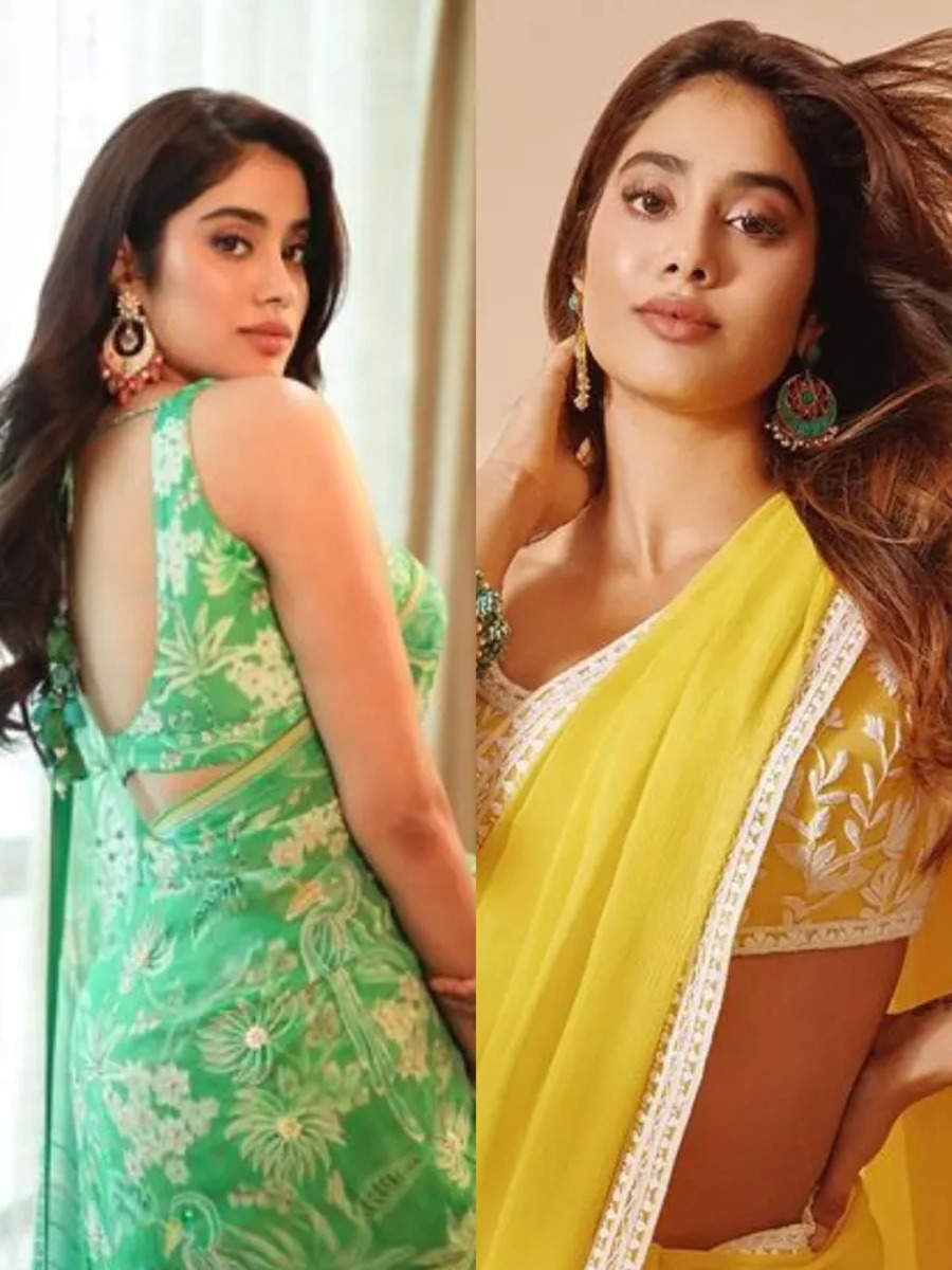Summer saris to steal from Janhvi Kapoor’s closet