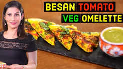 Watch: How to make Besan Tomato Veg Omelette