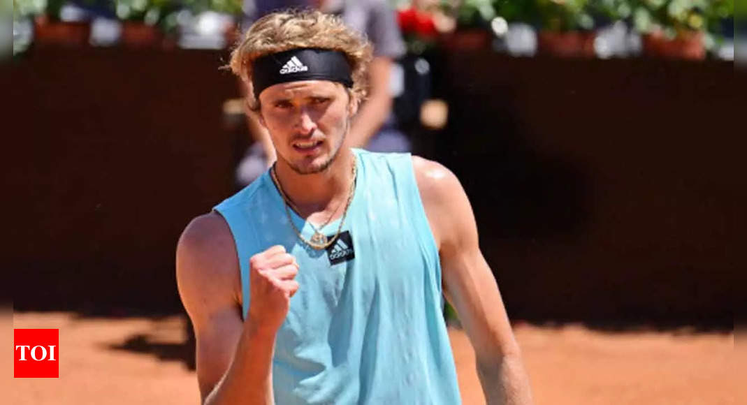 Zverev sees off Garin to ease into Italian Open semi-finals | Tennis News – Times of India