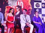 Kangana Ranaut stuns in a red midi dress as she launches the second trailer of Dhaakad