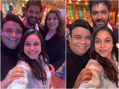 Kapil and others party hard as TKSS wraps up