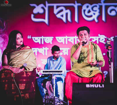 Gourab Sarkar performs at Kolkata club to mark Manna Dey’s birth anniversary