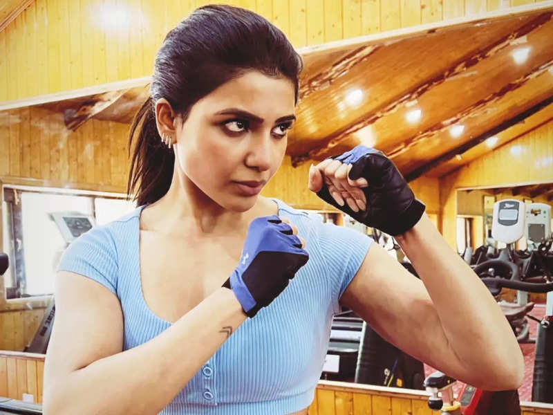 Samantha ups her fitness training to a new level