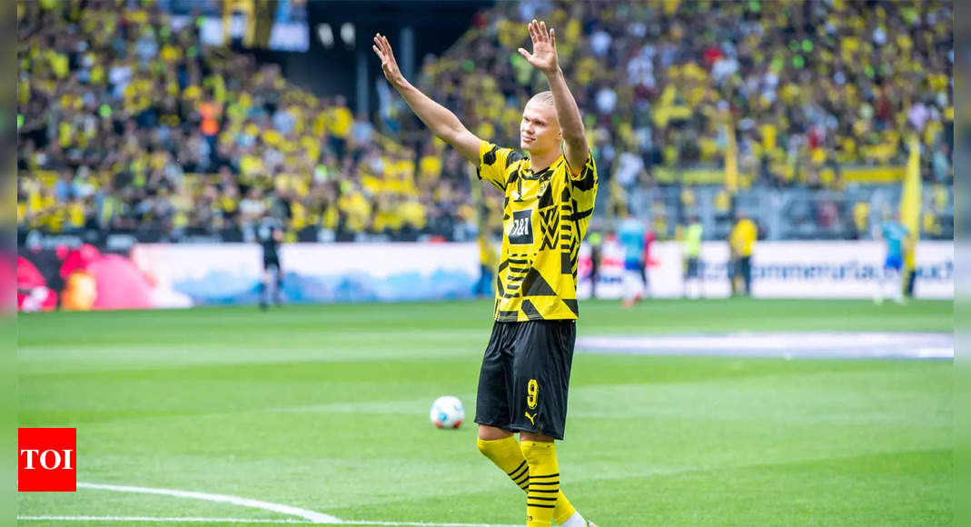 Haaland scores in Dortmund farewell appearance | Football News – Times of India