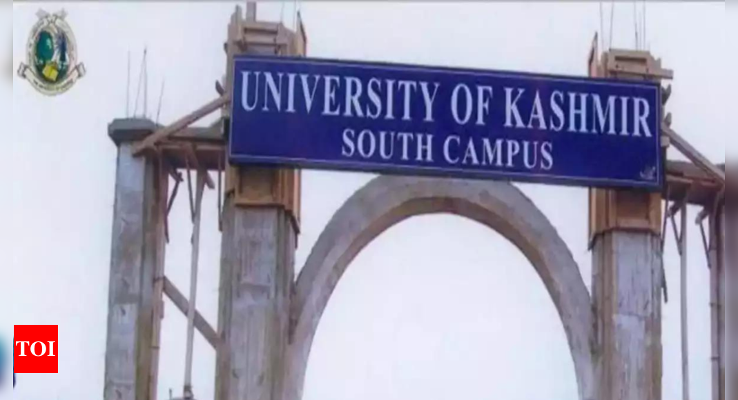 Professor with terror ties was ‘Geelani of Kashmir University’ | India News – Times of India
