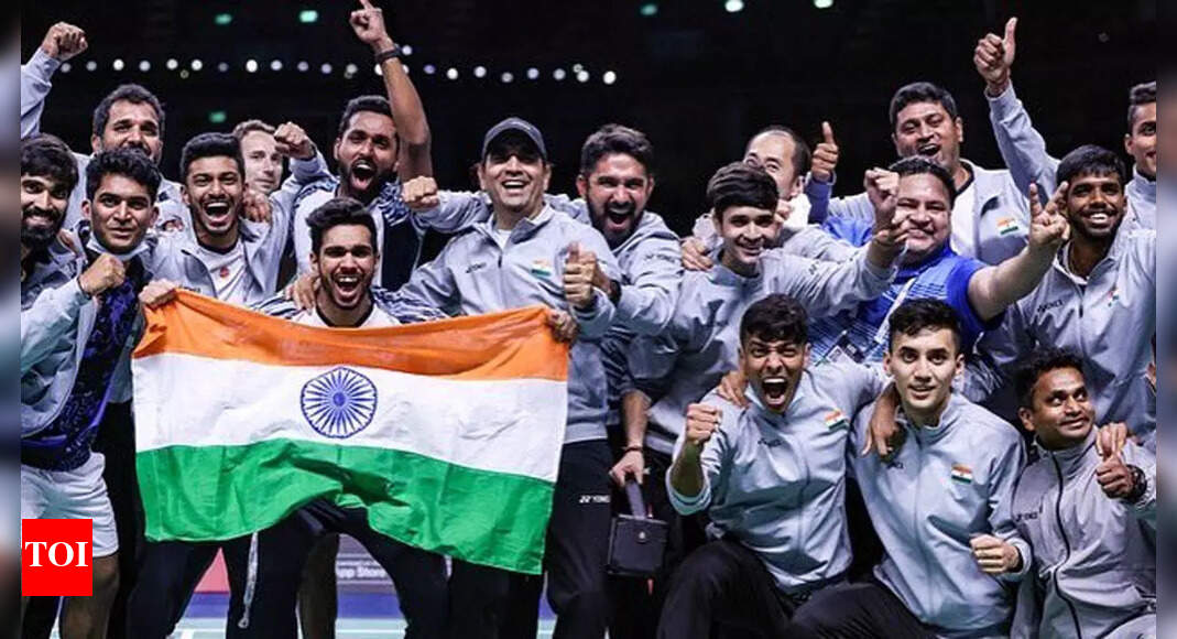 Thomas Cup Final Live: Lakshya wins to give India 1-0 lead