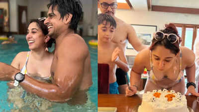 Aamir Khan's daughter Ira Khan posts more bikini pics from her birthday party, takes a dig at 'haters'