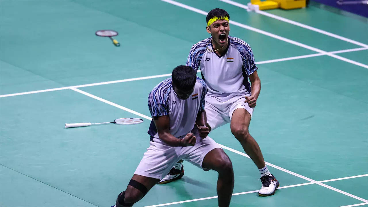 India create badminton history, beat Indonesia 3-0 to win maiden Thomas Cup title