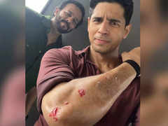 Sid gets injured as he shoots with Rohit