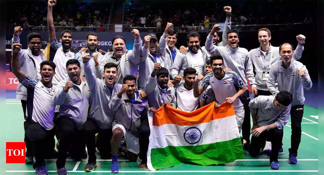 ‘Complete nation is elated’: India rejoices in historic Thomas Cup badminton triumph | Badminton Information