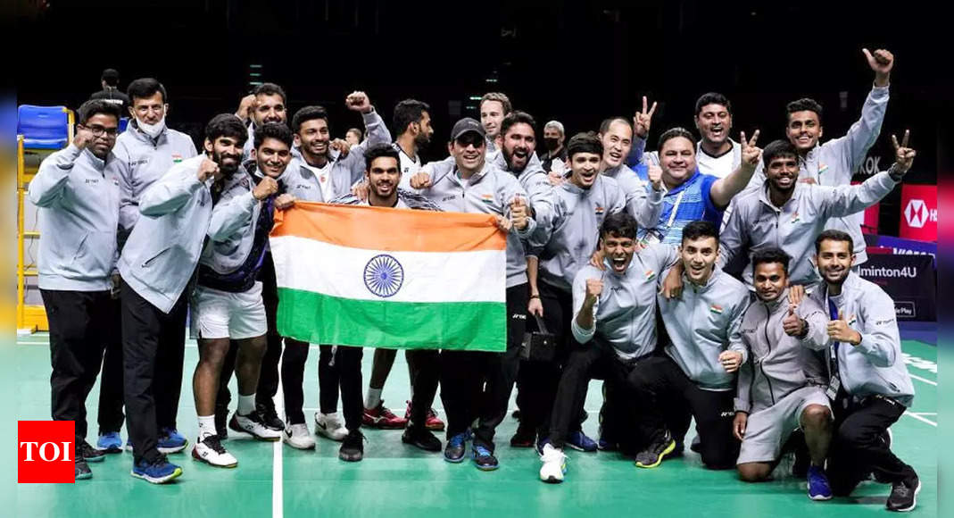 It is like winning cricket World Cup in 1983: Former Asian badminton champion Dinesh Khanna on India’s Thomas Cup triumph | Badminton News – Times of India