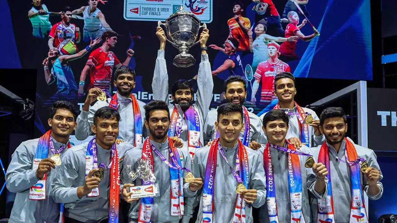 Indias big badminton moments From Prakash Padukones first ever All England triumph to Team Indias maiden Thomas Cup win Badminton News