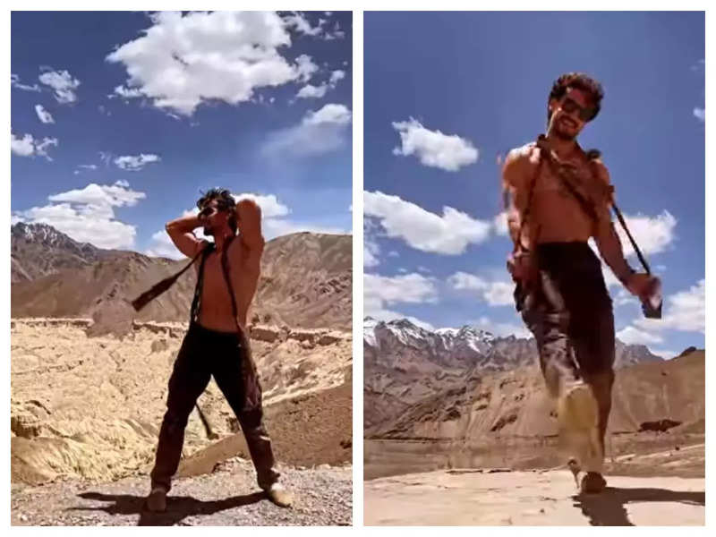 Tiger Shroff channels his inner Hrithik Roshan fan as he grooves on 'Krrish' song- Watch