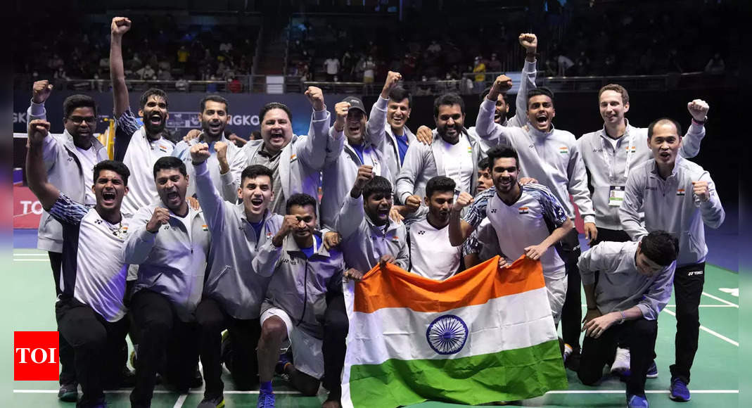 Thomas Cup: Lack of foreign coach no hindrance to Indian shuttlers | Badminton News – Times of India
