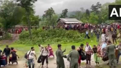 Assam: 119 evacuated by chopper from train after bridge collapses in heavy rain