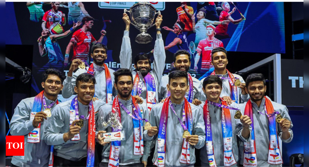 Thomas Coup: Baddy boys shuttle to historic triumph | Badminton News – Times of India
