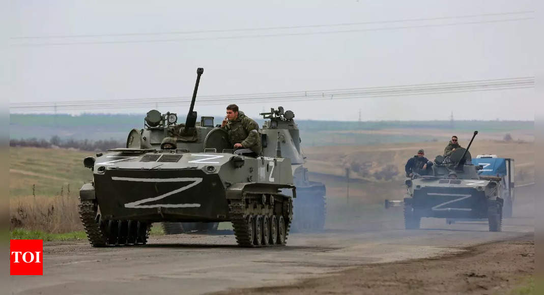 ukraine:  Ukraine counter-attacks Russian forces in the east – Times of India