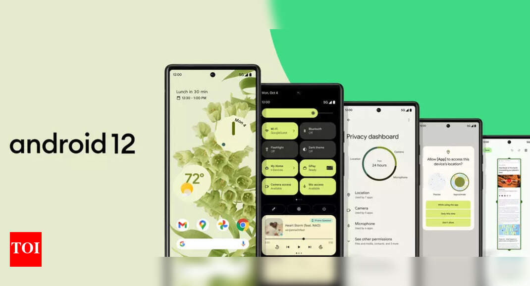OnePlus Nord starts receiving Android 12 update in India – Times of India