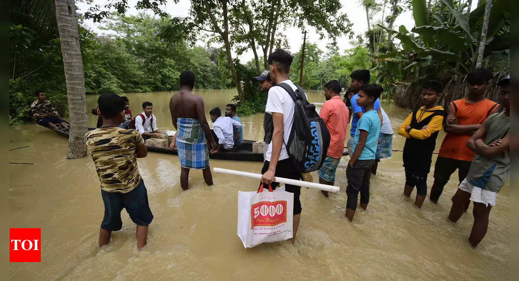 Assam floods: Over 40,000 people affected in Cachar district