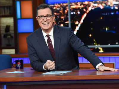 Stephen Colbert returns to 'The Late Show' a week after Covid scare