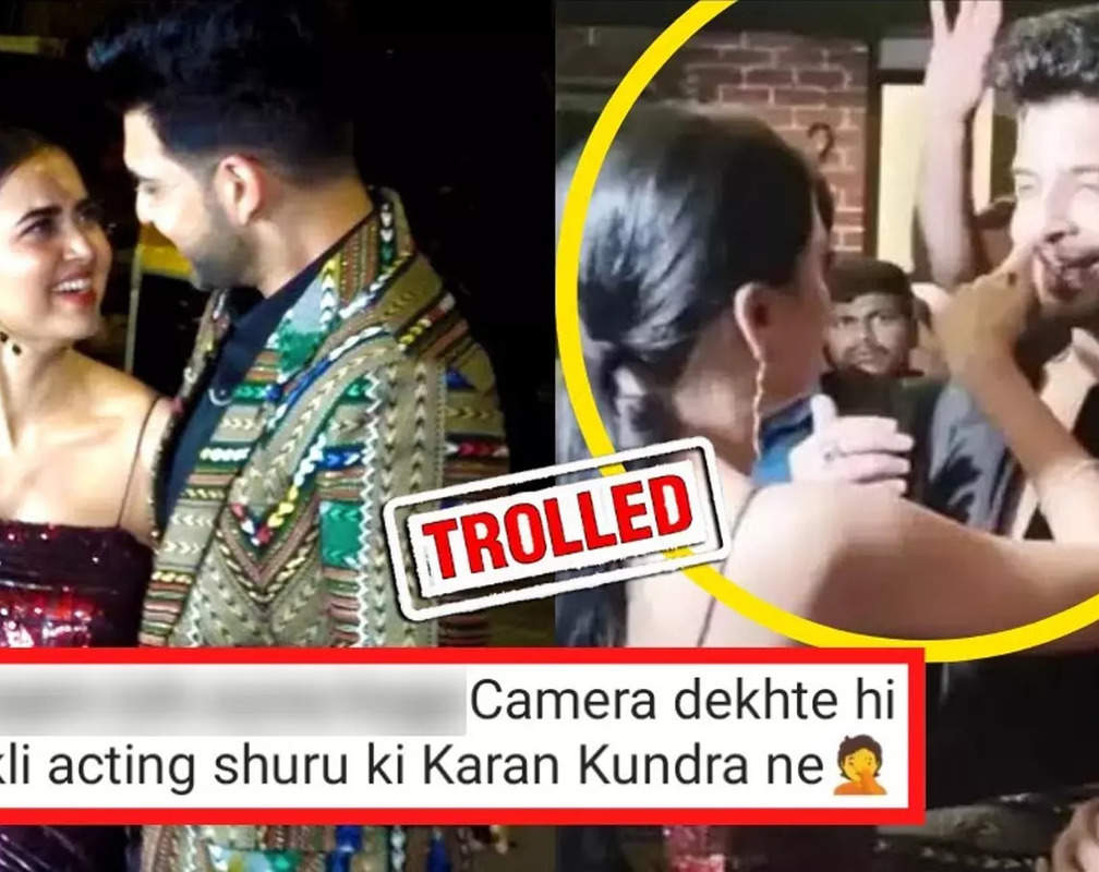 
Tejasswi Prakash and Karan Kundrra brutally trolled for their PDA; netizens call them fake
