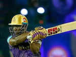 He accomplished this feat during KKR's match against SRH at MCA Stadium in Pune.