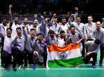 Thomas and Uber Cup: India creates history after defeating Indonesia to clinch coveted title, see pictures