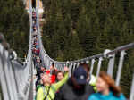 Czech Republic opens world's longest suspension footbridge