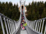 Czech Republic opens world's longest suspension footbridge