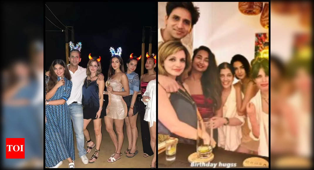 Sussanne Khan and rumoured beau Arslan Goni attend Sonal Chauhan’s birthday celebration – see pics | Hindi Film Information