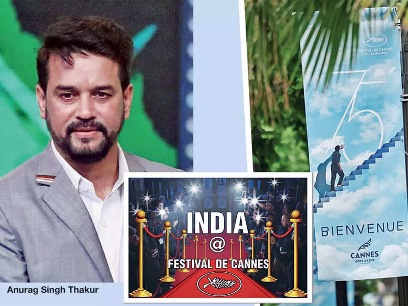  I&B Minister Anurag Singh Thakur to give an address at The India Forum at the 75th annual Cannes Film Festival 