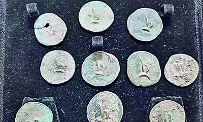 Ancient Copper Coins Found In Assam | Guwahati News - Times Of India