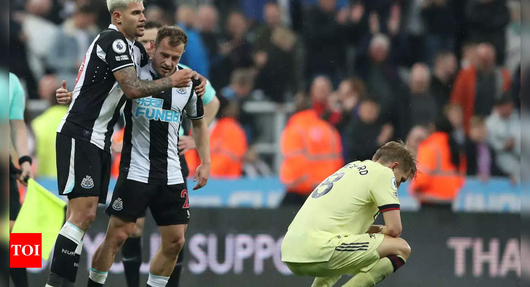 Arsenal falter in Champions League race with defeat by Newcastle | Football News – Times of India