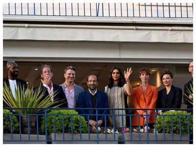 Deepika Padukone poses with Asghar Farhadi, Rebecca Hall and others as she attends the Cannes Film Festival jury dinner – See photos and video