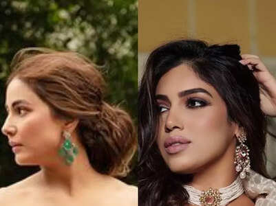 Hina vs Bhumi: Who wore the Tarun Tahiliani corset better?